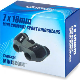 Carson® 7x18mm Mini Scout Binocular JD-718 - Pkg Qty 2