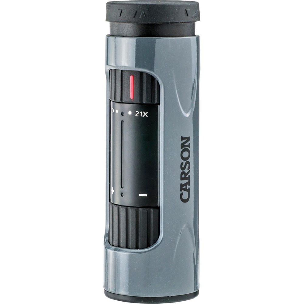 Carson MonoZoom 7-21x21mm Zoom Monocular - 7x 21 mm Objective Diameter - BaK4 - Optical - Diopter Adjustment MPN:ZM-721
