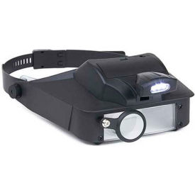 Carson® LV-10 LumiVisor™ LED Lighted 2x/3x/5x/6x Head Worn Magnifier LV-10