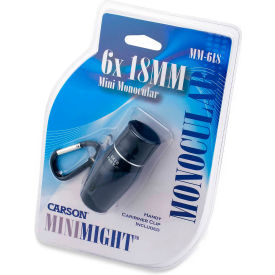 Carson® MiniMight 6x18mm Monocular MM-618 - Pkg Qty 3