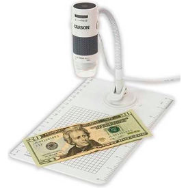 Carson® MM-840 eFlex™ 300x Lighted Digital Microscope w/ Graduated Base MM-840
