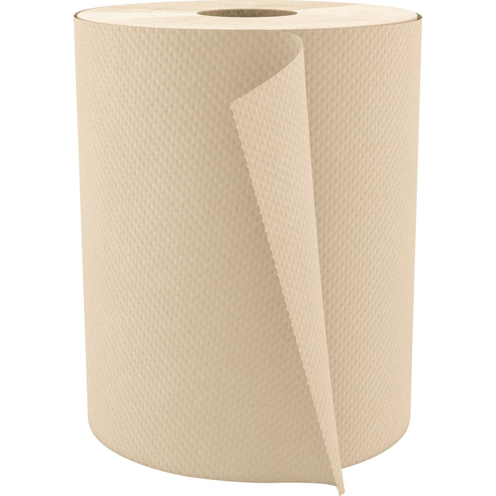 Cascades PRO Select Hardwound Paper Towels - 1 Ply - 7.80in x 600 ft - Natural - Fiber Paper - 12 / Carton MPN:H065