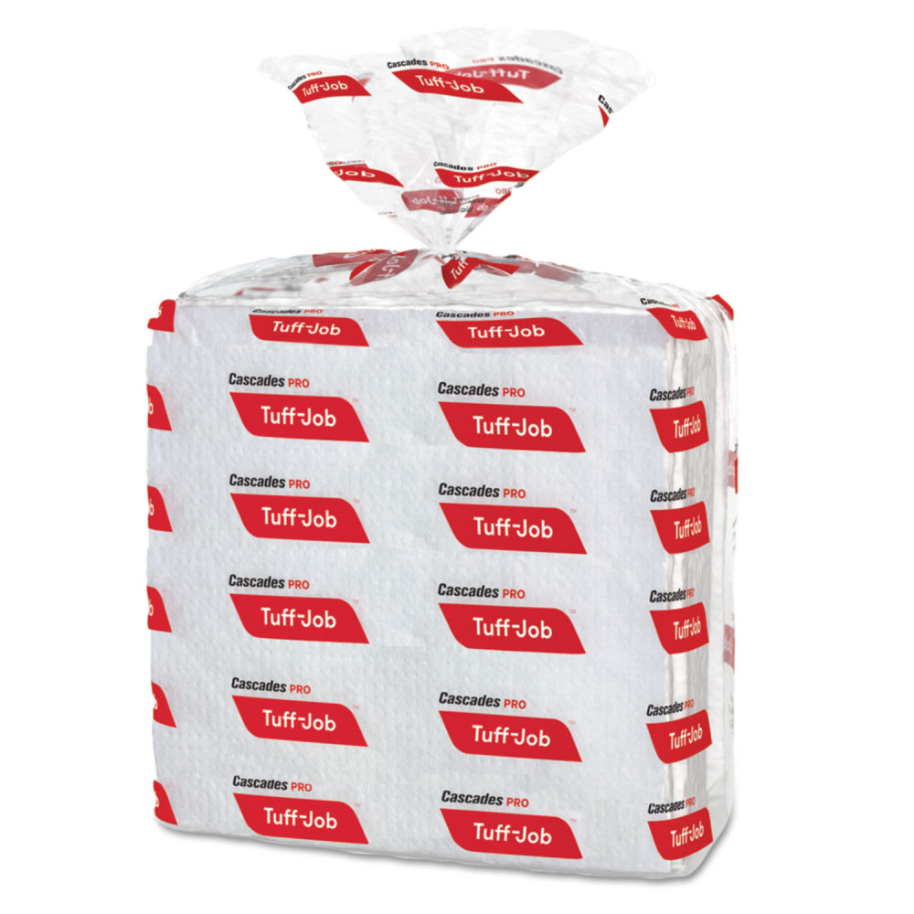 Cascades PRO Tuff-Job S600 High Performance Wipers, 12 x 13, 50/Bag, 18 Bags/Carton MPN:W620