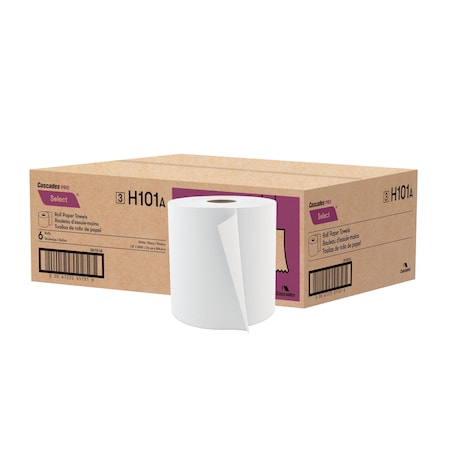 Hardwound Roll Towel Select White, PK6 MPN:H101