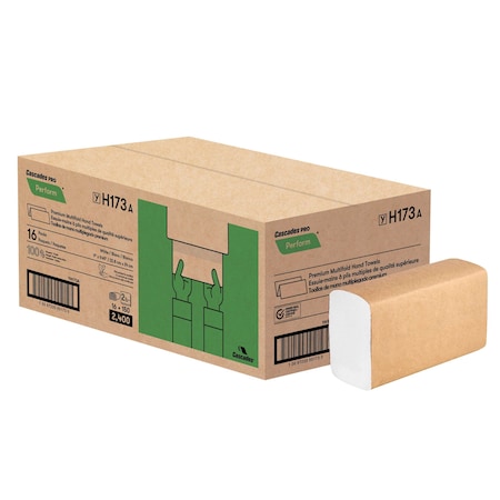Multifold Paper Towels White 150 s, PK16 MPN:H173