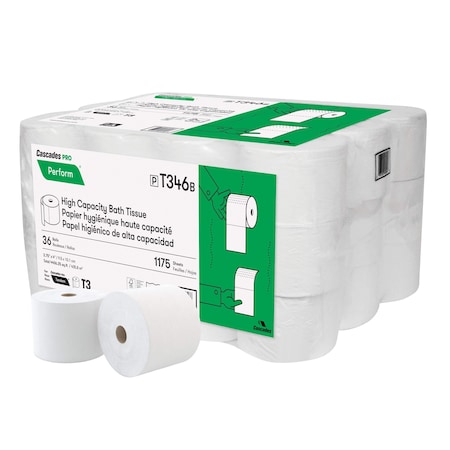 High Capacity Bathroom Tissue Whit, PK36 MPN:T346