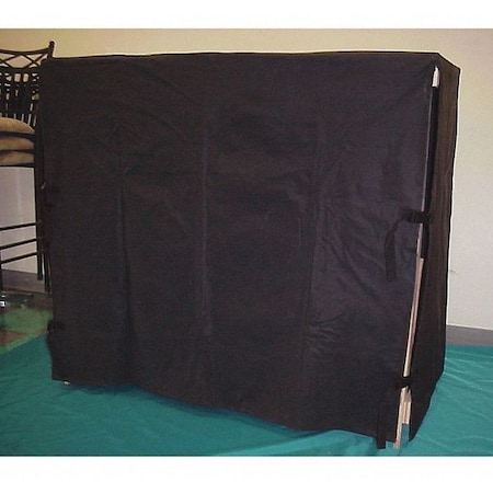 Fire Pit Cover, 8' Regency Log Rack Cover, 8ft., Black MPN:80368