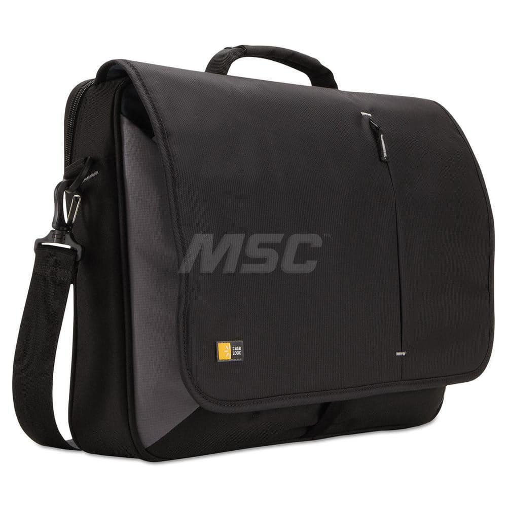 Laptop Messenger Bag: 3-3/8