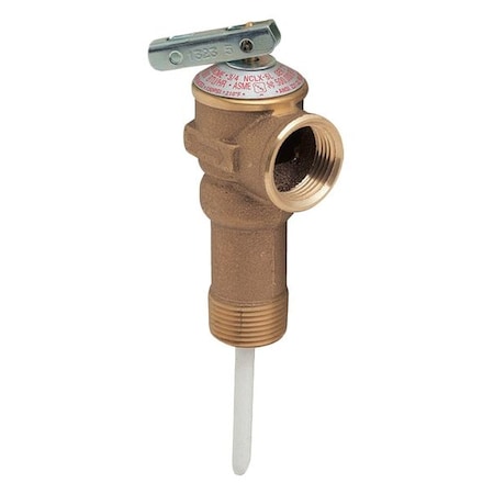 Temp/Pressure Relief Valve, 150 PSI, 210 F MPN:18821-0150
