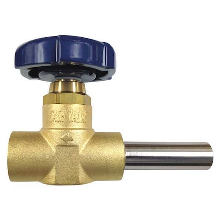 Cryogenic Valve, 1/4in., NPT, Brass, 700 psi MPN:20709