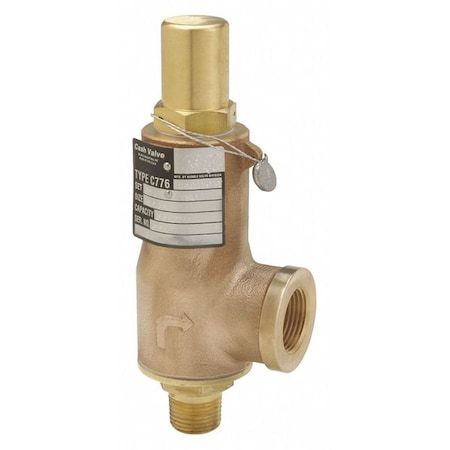 Relief Valve, Bronze, 150 psi, 2-1/2