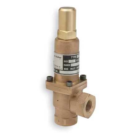 Pressure Relief Valve, 1/4 In, 400 psi MPN:K10AWA01-E5-0400