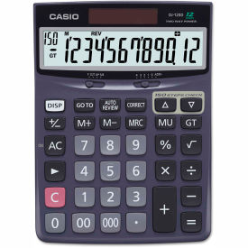 Casio® DJ120D Calculator 12-Digit LCD DJ120D