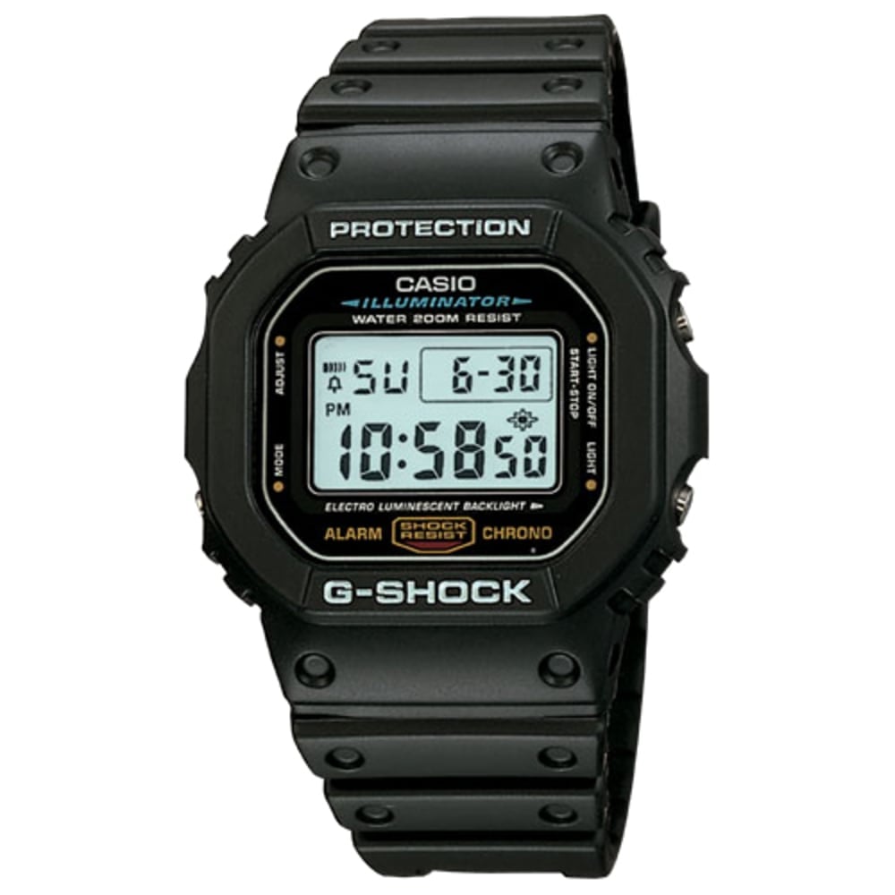 Casio G-SHOCK DW5600E-1V Wrist Watch - Men - SportsChronograph - Digital - Quartz MPN:DW5600E-1V