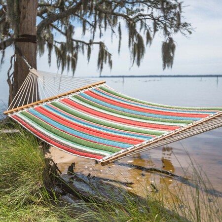 Quilted Hammock, Red/Green/Blue Stripes MPN:QMSSP