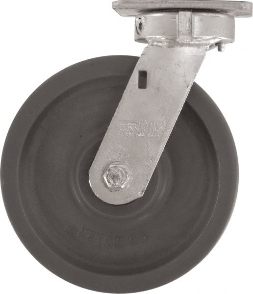 Swivel Top Plate Caster: High Grade Nylon, 8