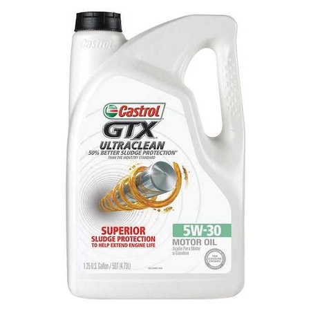Motor Oil, Synthetic Blend, 5 Qt Bottle, 5W-30, Ultraclean MPN:03096
