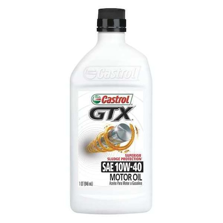 Engine Oil, 10W-40 SAE, Petroleum, 1 Qt. MPN:06146