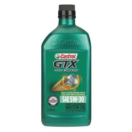 Motor Oil, 5W-30 SAE, Petroleum, 1 Qt. MPN:06440