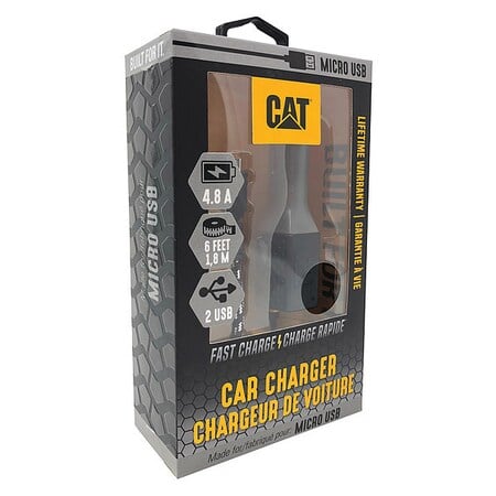 USB Car Charger, Charges Up To 3 Devices MPN:CAT-CLA2-M