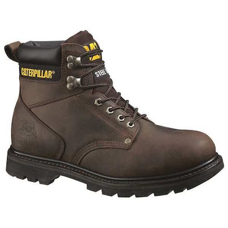 Second Shift, Men's Work Boots, 6.5 M, Leather, 6 in Height, Dark Brown MPN:P72593