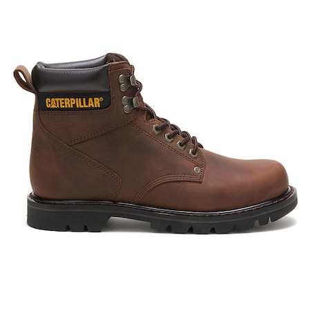 Second Shift, Men's Work Boots, 11 W, Leather, 6 in Height, Dark Brown MPN:P72593