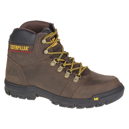 Outline, Men's Work Boots, 13 W, Leather, Seal Brown MPN:P74087