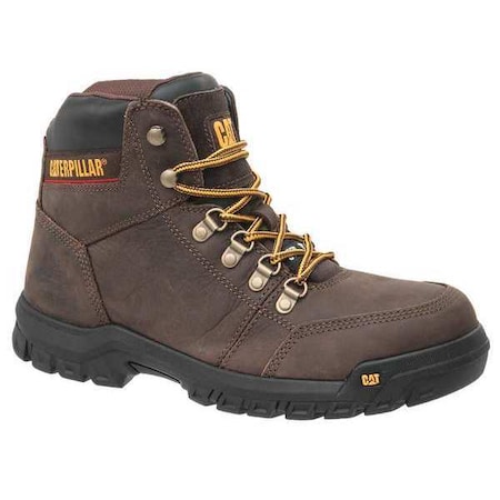 Men's 6-Inch Work Boot, 9 M, Steel Toe, 5 1/2 in H, Seal Brown, P90803 MPN:P90803