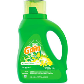 Gain® Liquid Laundry Detergent Gain Original Scent 42 oz Bottle Pack of 6 22578