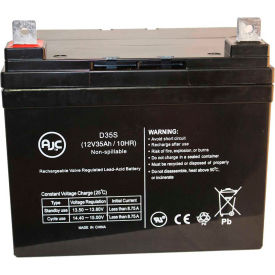 AJC® Hoveround MPV5 12V 35Ah Wheelchair Battery AJC-D35S-N-2-129678