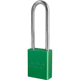 American Lock® S1107GRN Aluminum Safety Padlock 1-1/2