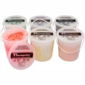 TheraPutty® Plus Antimicrobial Exercise Putty 5 Pound Set of 6 10-2656