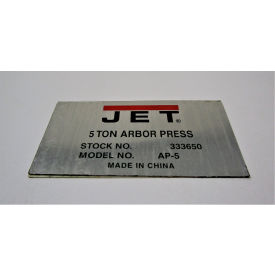 JET® Id Label JT9-AP5-19 JT9-AP5-19