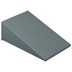 Tennsco Sloping Locker Top KST-1215-MGY - For 1 Wide Locker 12