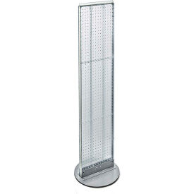 Global Approved 700277-CLR Pegboard Floor Stand 13.5