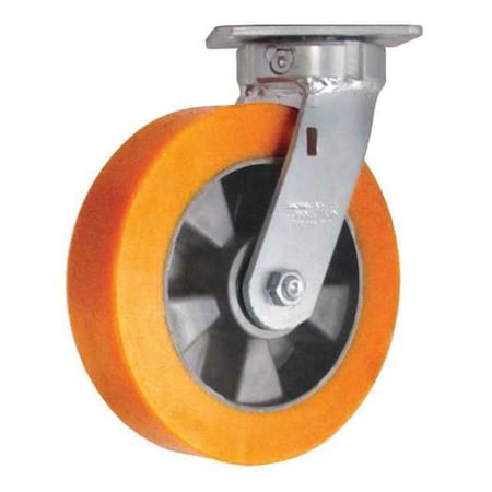 Swivel Plate Caster, Load Rating 1250, 8