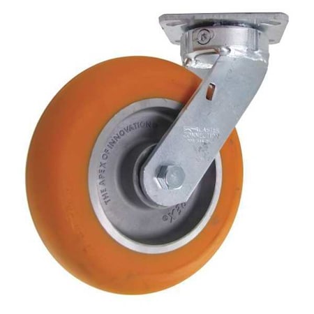 Swivel Plate Caster, Load Rating 1250, 8