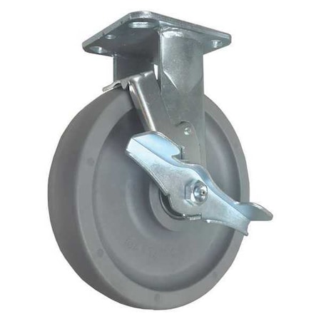 Rigid Plate Caster, CC Nylex, 8
