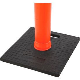 GoVets™ Rubber Base For Delineator Post Square 606670