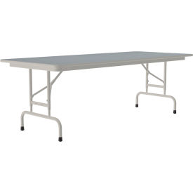 Correll Adjustable Height Laminate Folding Table 30