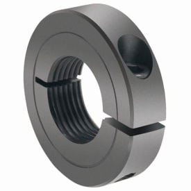 One-Piece Threaded Clamping Collar Recessed Screw Black Oxide Steel TC-025-20 TC-025-20