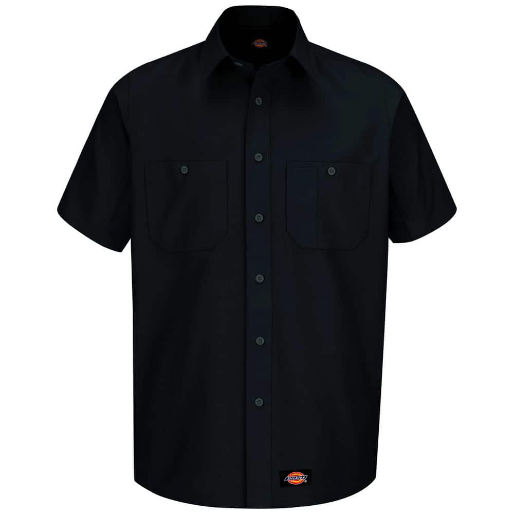 Shirts, Garment Style: Short Sleeve , Garment Type: General Purpose , Size: Medium , Material: Cotton, Polyester , Chest Size (Inch): 38-40  MPN:WS20BK SS M