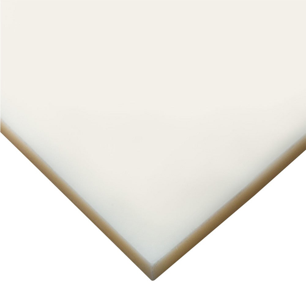 Plastic Sheets, Material: PTFE , Thickness (Inch): 1/4 , Width (Inch): 24 , Color: Natural , Minimum Temperature (Deg F - 3 Decimals): -290  MPN:STFEGL25NA.250X