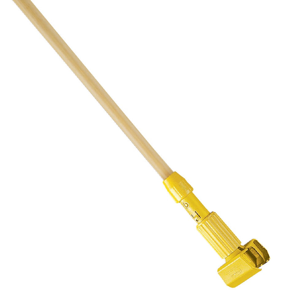 Rubbermaid Gripper Wet Mop Handle, 60in, Wood MPN:H216000000