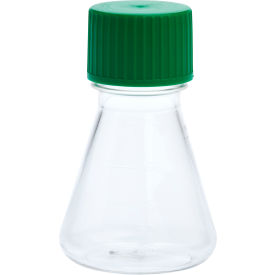 CELLTREAT® 125mL Erlenmeyer Flask Solid Cap Plain Bottom PETG Sterile 229800