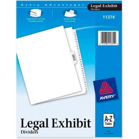 Avery Premium Collated Legal Exhibit Divider Printed A to Z 8.5