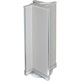 Global Approved 700444-WHT Pinwheel Pegboard Display W/RB 13.5