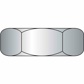 Hex Jam Nut - 3/8-24 - Low Carbon Steel - UNF - Pkg of 100 - Brighton-Best 329410 329410