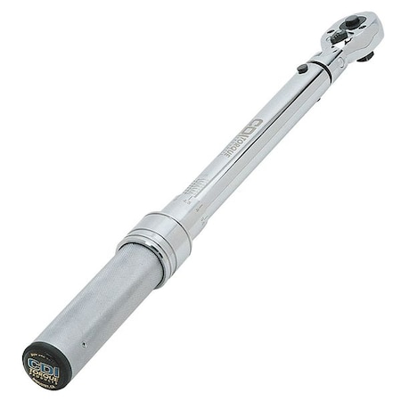 CDI Torque Wrench, 1/2Dr, 20-150 ft.-lb., 19 in MPN:1503MFRMH