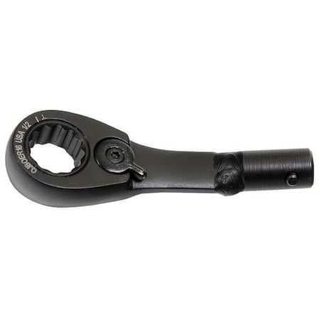 Torque Head, 12 pt Ratchet, J, 7/16